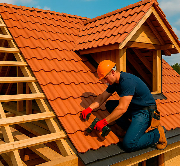 Монтаж крыши мансарды в Лосино-Петровском