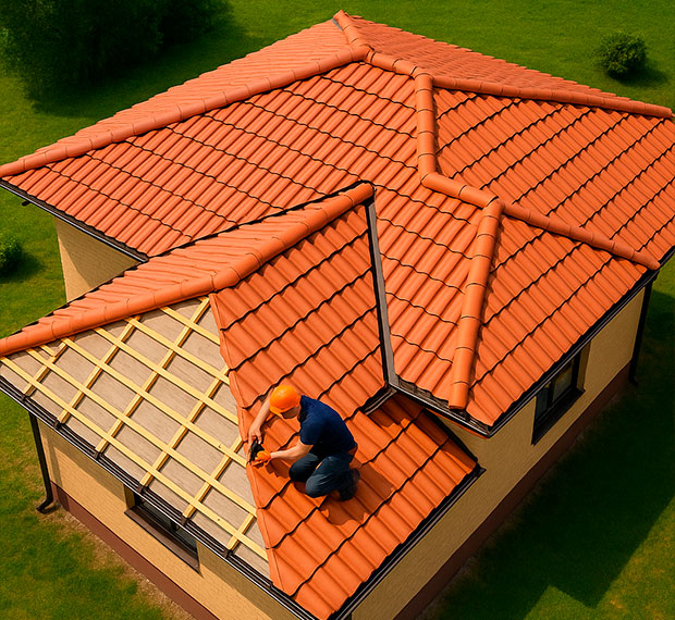 Установка сложной кровли в Лосино-Петровском